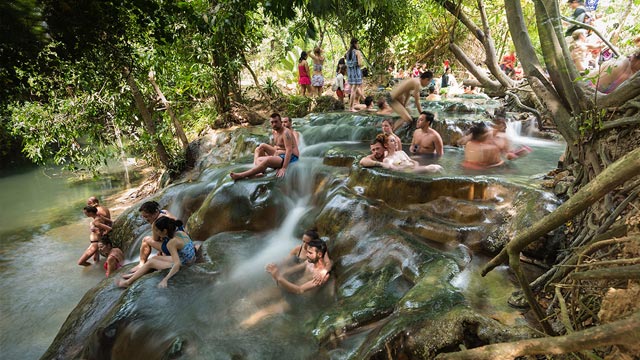 Relax at Klong Thom Hot Springs