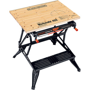 BLACK+DECKER Portable Workbench, Project Center, And Vise -WM425-A)