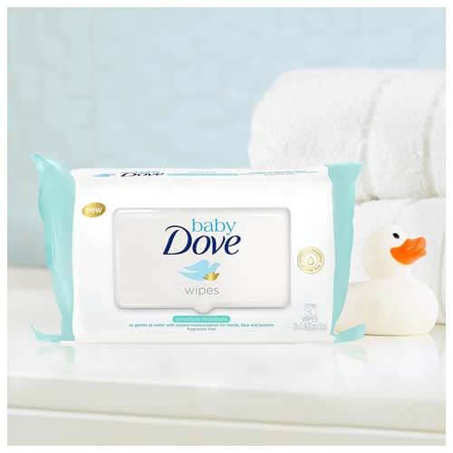 Baby Dove Sensitive Moisture Face And Hand Wipes - The Best Baby Wipes