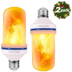 FUXURY Omicoo LED Flame Effect Light Bulb