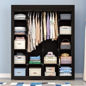 AOOU Portable Closet Organizer Storage & Wardrobe Closet