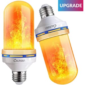 Calmsen LED Flickering Flame Effect Light Bulbs -E26 E27