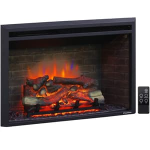 PuraFlame Wester Electric Fireplace