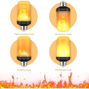 Holiky Led Flame Effect Light Bulb