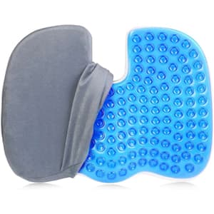 ZZCP Gel Coccyx Seat Cushion Memory Foam