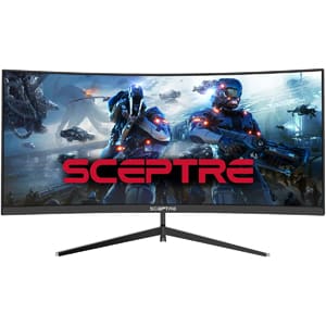Sceptre 30-inch curved gaming monitor 